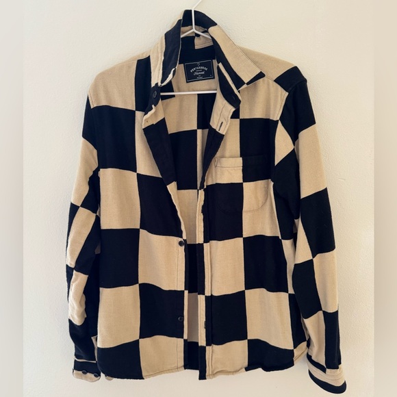 LIKE NEW Portuguese Flannel heavyweight flannel in checkered Men’s Small - Picture 3 of 10